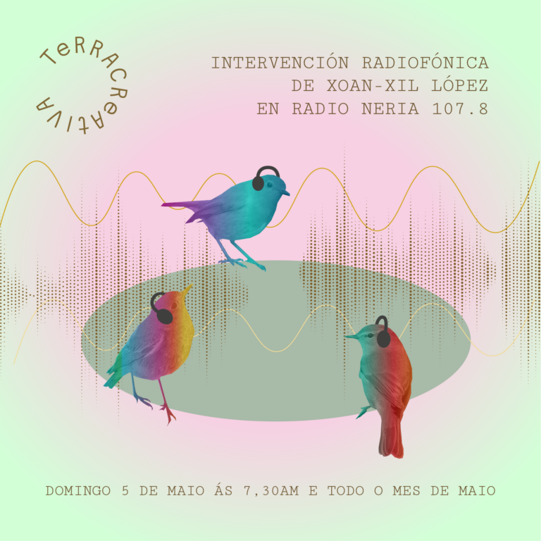 Intervención radiofónica durante o mes de Maio